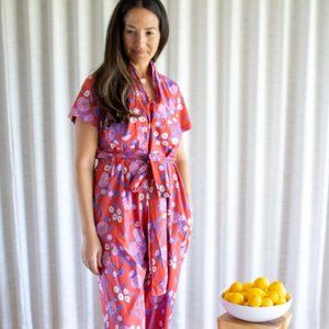 CARON CALLAHAN JOSEFINA JUMPSUIT , size Small